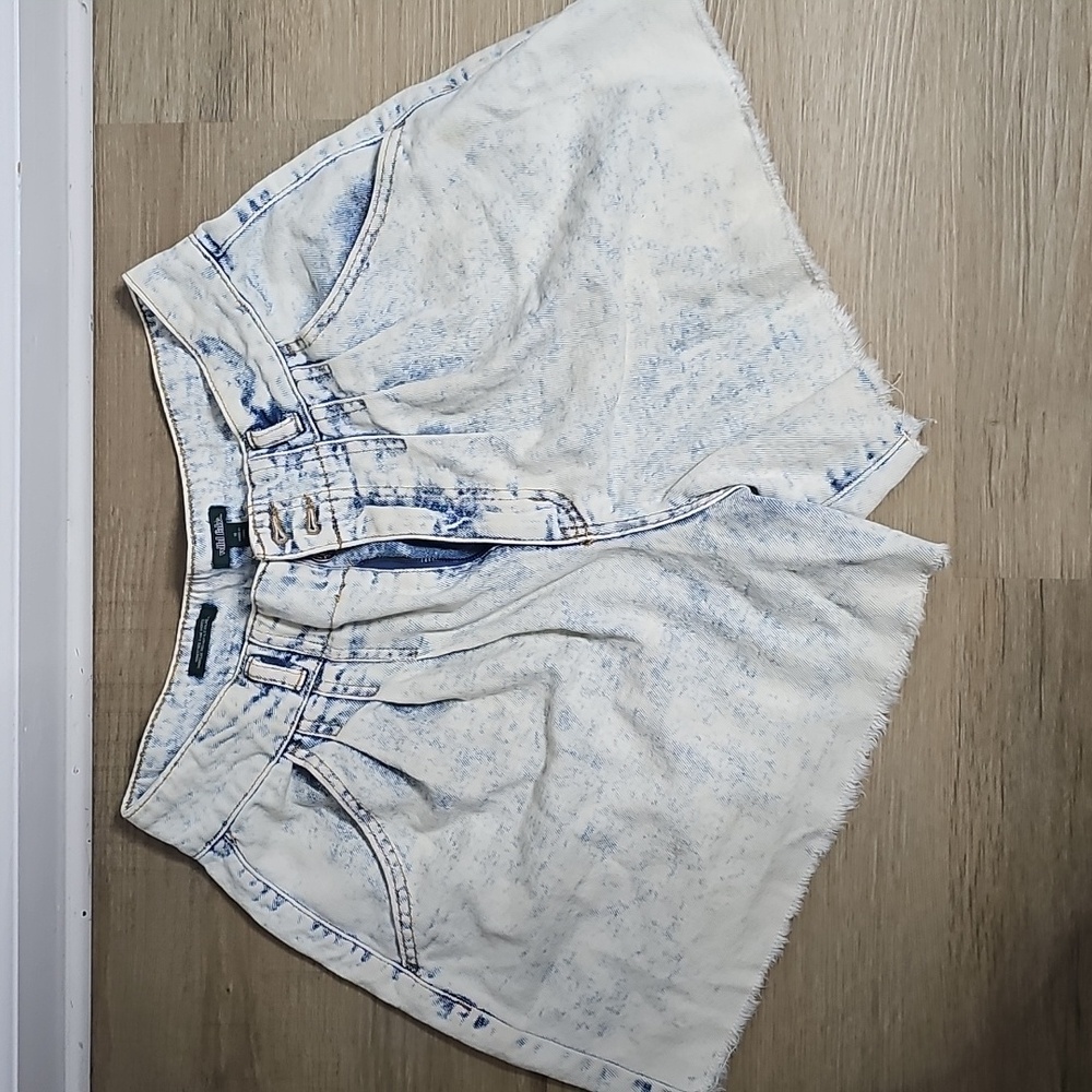 Wild Fable Light Blue Acid Wash Jean Shorts